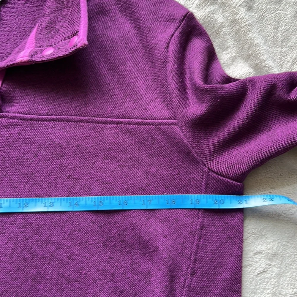 Eddie Bauer Radiator Fleece Snap Mock Neck Sweater - Picture 8 of 9